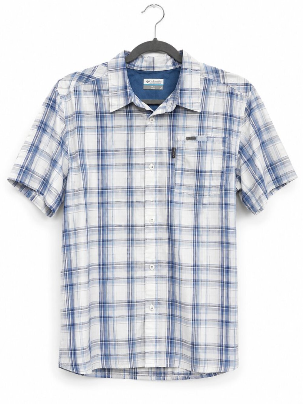 Columbia PFG Plaid Fishing Shirt Men's Medium